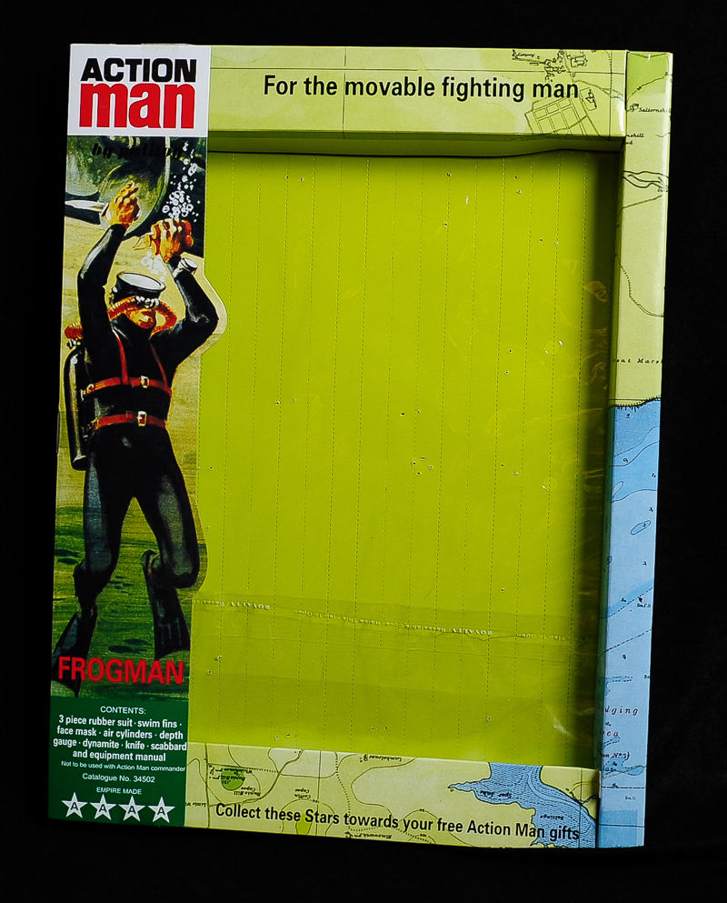 Action Man Frogman Outfit Box